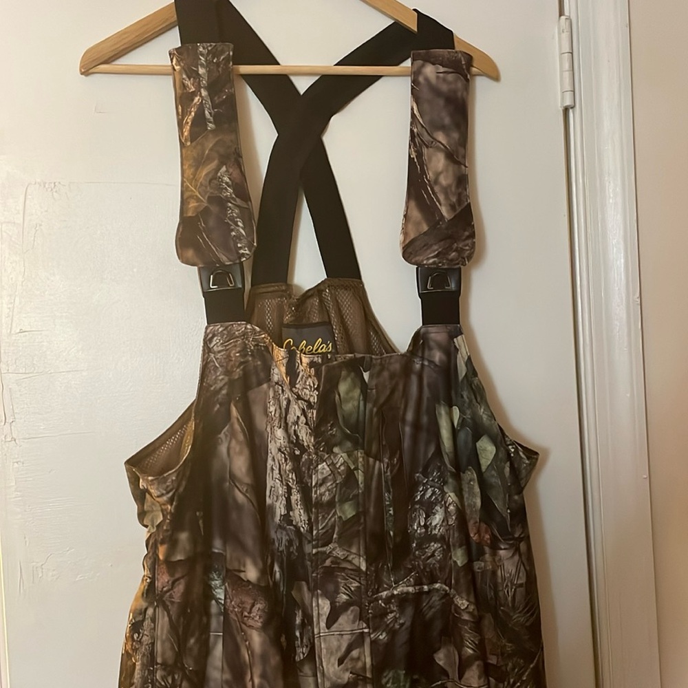Cabelas rain suede bibs